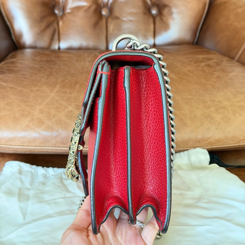*SOLD* Gucci Dionysus Leather Bag Small - Picture 5 of 14